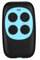 Pjhgftrdy Duplicador de Control Remoto de Garaje de 280-868 MHZ, Control Remoto de Copia Inalámbrico Multifrecuencia, Abridor de Puerta Universal, Color Azul