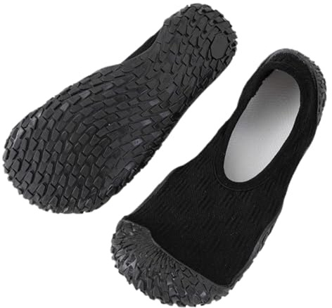 Teksome Scarpe a Piedi Nudi, Scarpe del Tapis roulant - Scarpe da Corsa a Piedi Nudi,Sneaker Calze tranquille Non slittate Calzature Interne Confortevoli per Salto e Corda