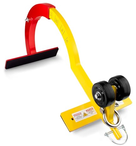Dachanker, Dachhaken für First Man Up (FMU) & Last Man Down (LMD), robuster Dachsicherheitsanker - 2,3 kg Tragkraft für Steildächer (6/12 bis 12/12 Teilung) | Fallschutz für Dachdecker