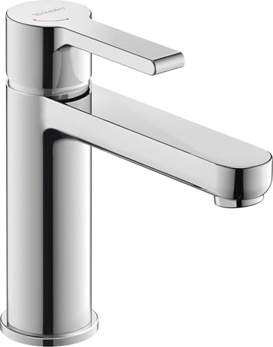 Duravit B.2 Einhebel-Waschtischmischer M, FreshStart, Minusflow, Ausladung 139mm, ohne Ablaufgarnitur, chrom hochglanz, B21023002010