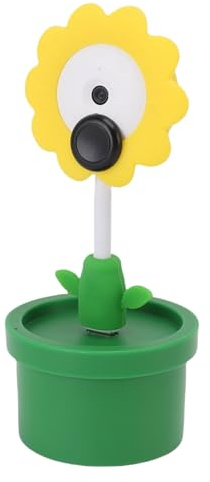 Gugxiom Camera for Switch 2, USB C Webcam, HD Video Game Camera, Sunflower Design, Privacy Sliding Lens Cover, Plug and Play, for Switch 2 Accessory (Sunflower)