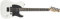 Fender 0134444780 Jim Root Telecaster, chitarra elettrica, con tastiera in ebano– colore bianco (flat white)