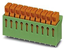 PHOENIX CONTACT IDC 0,3/4-3,81 Leiterplattenklemme, 5 A, 160 V, 0,34 mm² Nennquerschnitt, Grün, 4 Anzahl der Potenziale, IDC 0,3 Artikelfamilie, 3,81 mm Rastermaß, 3,4 mm Pinlänge, 50 Stück