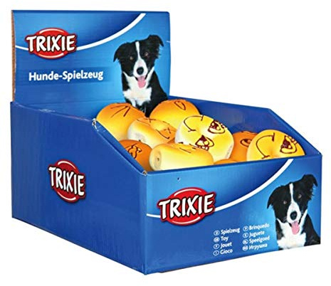 Trixie Smiley Latex Hantel 19cm 4er Pack