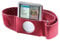 Vivanco Tasche aus Neopren mit Oberarmbefestigung für iPod nano 3 rot