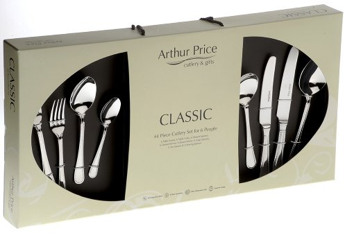 Arthur Price Classic Bead 44 Piece Cutlery Gift Box Set
