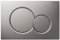 Geberit Betätigungsplatte Sigma01, 115770465, Revisionsplatte für 2-Mengen-Spültechnik, 246 x 164 x 13 mm, Matt-Chrom, 21243 4