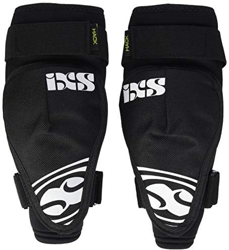 IXS Kinder Knee Guard Hack Knieschoner, Black, L