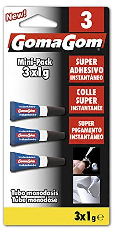 Gomagom No.3 Súper Adhesivo Instantáneo monodosis 1g (3) - 15610