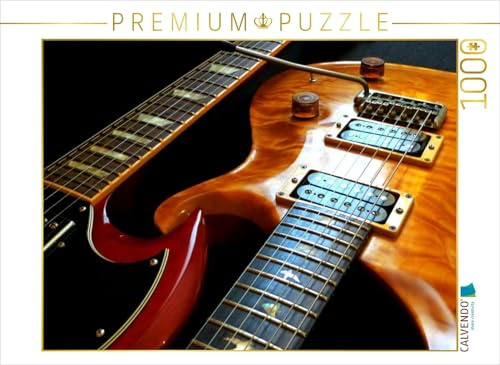 CALVENDO Puzzle Gitarrenschönheiten | 1000 Teile Lege-Größe 64 x 48 cm Foto-Puzzle für glückliche Stunden