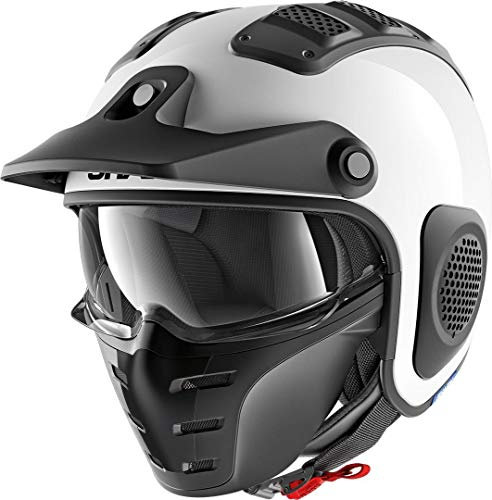 Shark Motorradhelm X-DRAK BLANK WHU, Weiss, XS