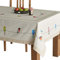 Maison d' Hermine Birdies on Wire 100% Baumwolle Tischdecke für Küche | Abendessen | Tisch | Dekoration | Party | Hochzeit | Frühling/Sommer (Rechteckig, 160cm x 220cm)