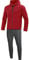JAKO Herren Jogginganzug Premium Basics mit Kapuze, rot meliert, 4XL, M9729