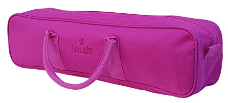 Acclaim St Tropez Four Bowls Twin Handle Mini Nylon Level Green Lawn Flat Short Mat Indoor & Outdoor Locker Bowling Bag (Cerise)