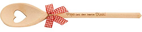 Spruchreif · Kochlöffel aus Holz mit Herz · Kochlöffel mit Gravur · Holzkochlöffel · Geschenke für Papa · Holzlöffel · Küchenhelfer