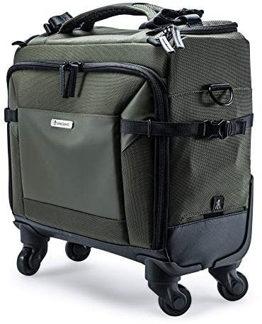 VANGUARD VEO Select 42T Roller Case/Trolley Bag for Pro DSLR/Mirrorless Cameras - Green