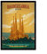 Nacnic Vintage Poster Barcelona. Blätter für Interieur mit klassischen und antiken Werbebildern zu dekorieren. Gemälde Retro-Dekor. A3