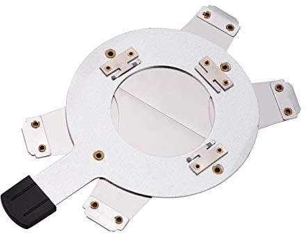 Andoer Gobo-Ständer aus Metall, geometrisches Muster, für Stroboskop, konisch, Kondensator, Fotografie-Zubehör