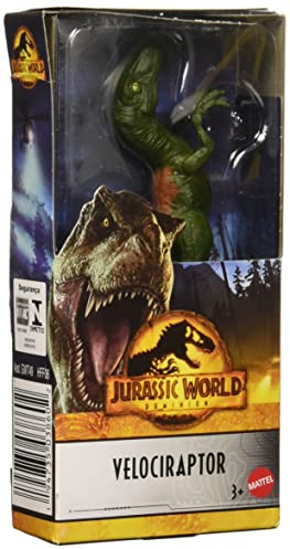 Velociraptor Jurassic World - Figura di dinosauro da 15,2 cm