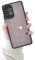 Ownest Kompatibel mit Samsung Galaxy A53 5G Hülle, Muster Transparent Stern Planet Universe Mode Matt PC Weiche TPU Schutzhülle Stoßfeste Case Silikon Handyhülle - Star