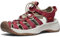 KEEN Damen Astoria West Sandalen, Merlot/Scarlet Ibis, 38 EU
