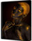 CHAHU Malen nach Zahlen Kits Kunst Schwarze und goldene afrikanische nackte Frau DIY vorgedruckte Leinwand Ölgemälde Geschenk für Erwachsene Kinder Home House Decor 40 x 50 cm rahmenlose