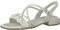 MARCO TOZZI Femme Damen 2-2-88104-20 Sandale, Crème (Crème), 37 EU