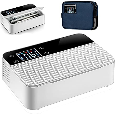 Refrigerador de medicinas y enfriador de insulina para el coche Estuche de nevera pequeño Refrigerador de insulina portátil Enfriador de medicamentos de viaje Contenedor refrigerado con pant