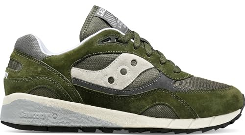 Saucony Unisex Shadow 6000 Ess U Sneaker, Green Grey, 11 UK