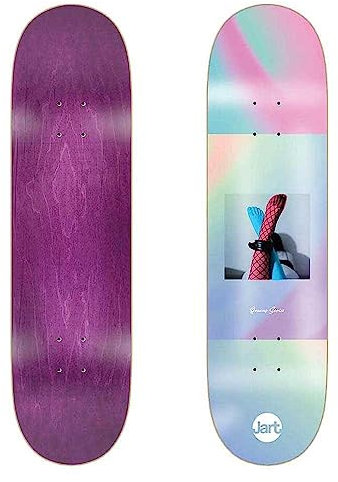 Jart Queens 20,3 x 80,3 cm LC Deck Skateboard, Erwachsene, Unisex, Mehrfarbig, Einheitsgröße