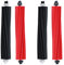 Benfosh Lot de 2 pinceaux de rechange pour aspirateur Roborock S8 S8 PLUS S8+ S8 Pro Ultra G20 Brosse principale séparable en caoutchouc