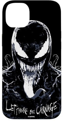 Marvel Venom: Let There Be Carnage Eddie Brock Black Case for iPhone 14 Plus