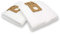 vhbw 10x Sacs compatible avec Nilfisk/Alto GD 1010, 1000 Series, 111, 1005, 1000 aspirateur - microfibre non tissée, 50cm x 23cm blanc