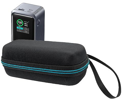 Hartschalenkoffer kompatibel mit Anker Prime 250W Power Bank 27.650 mAh, Design for AnkerPrime PowerBank 27.650 mAh 3-Port 250W tragbares Ladegerät und Zubehör /1956