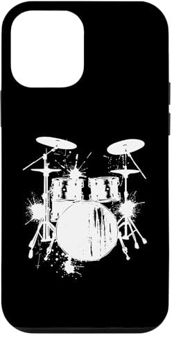 Coque pour iPhone 12 mini Batterie Instrument coloré Batterie de groupe Musique