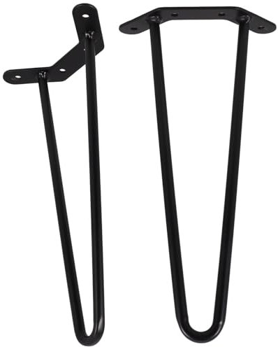 Artibetter 2stücke Titel Möbelbeine Haarnadel Tischbeine Metall Tischfüße Tischgestell Für Esstisch Schreibtisch Und Couchtisch Stabile Und Langlebige Konstruktion Höhe