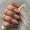 Calkkrer 24 pièces or français dentelle Design faux ongles impression feuille d'or motif faux ongles brillant acrylique ongles couverture complète méthode de colle