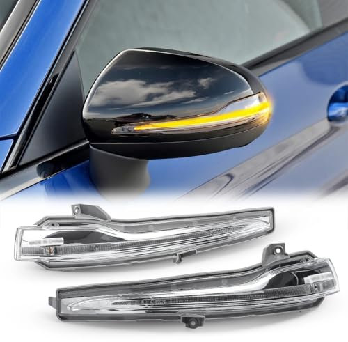Blinker für Außenspiegel, für Benz C E S GLC Class W205 W213 W222 X205 X253 Blinkerbaugruppe, A0999060701 A0999060801 Rückspiegelzubehör,Left