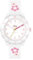Lacoste Analog Quarzuhr für Kinder Kollektion Mini Tennis mit Weisses Silikonarmband - 2030063