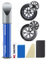 EVOOOR Kit de retouche de peinture pour jantes argentées de minuit avec spatule de carrosserie pour Tesla Model 3 18/Model S 19 Correspondance exacte – Réparation des rayures et des éclats