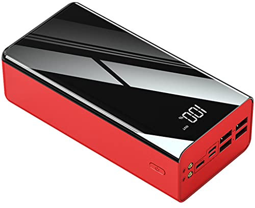 Power Bank Phone Portable 50000Mah -USB C s-The Portable External Battery-Compatible with 99% Electronic Equipment On The Market,Red