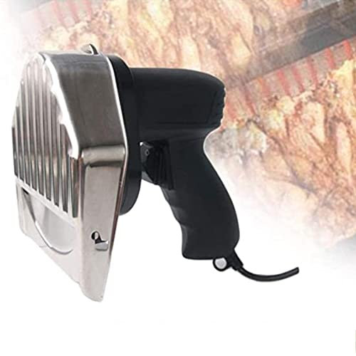 Electric Barbecue Meat Slicer, Automatic Shawarma Doner Kebab Cutter, Rechargeable Handheld BBQ Knife, Efficient Meat Cutting Machine for Home and Outdoor Cooking