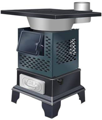 Wood-burning stoves, camping wood stove Heating Stove Household Indoor Firewood Coal Dual-purpose Rural Outdoor Winter Smokeless Mobile