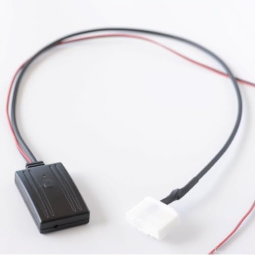 SageFurned Adattatore musicale AUX 5.0 per Toyota 2007-2009, cavo adattatore radio ABS, vivavoce, 1 pezzo