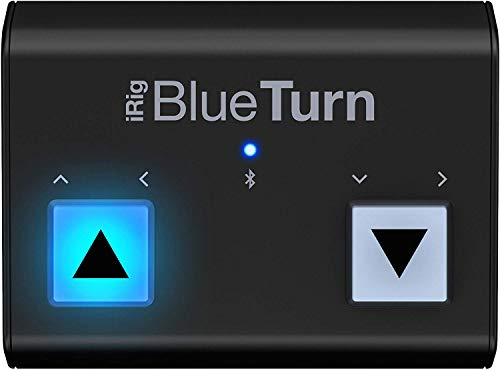 Ik Multimedia IP-IRIG-BTURN-IN - Volta Pagina Bluetooth per iPhone, iPad, Mac e Android
