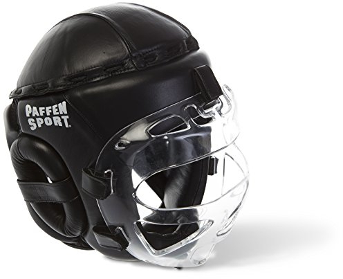 Paffen Sport Contact T Kopfschutz mit Gesichtsschutz; schwarz; GR: XXL