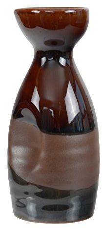 Tokio Design Studio Sake Artikel Flasche, Porzellan, braun, 5,5 x 12.7 cm, 150 ml