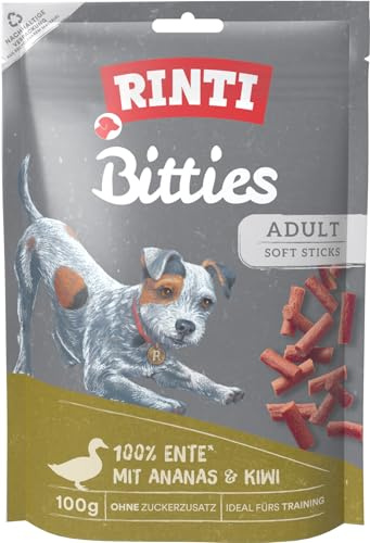 RINTI Extra Bitties Ente mit Ananas & Kiwi 12 x 100 g