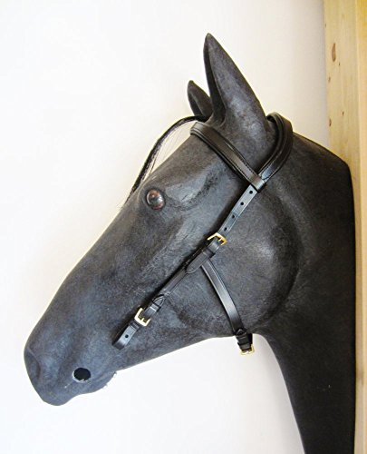 PS Pferdeartikel Kopfstück - Anatomic Bridle Arrimar Gold Edition für Gebisslose Zäumungen & Trensen Größe Full - Farbe Braun