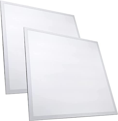 LEDUNI ® Panel LED 42W Cuadrado 4200LM Angulo 120 60X60cm Color Blanco neutro 4000k Driver incluido.
